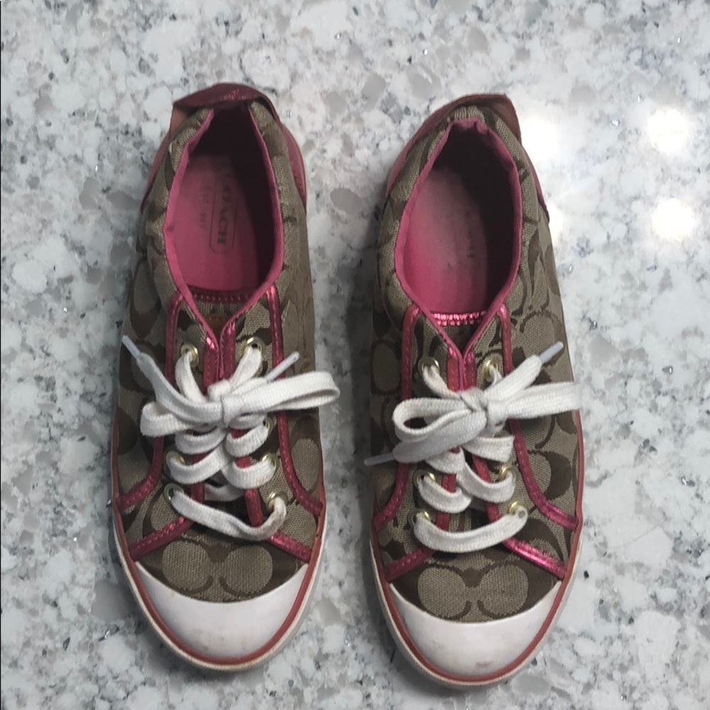 Coach sneakers size 6